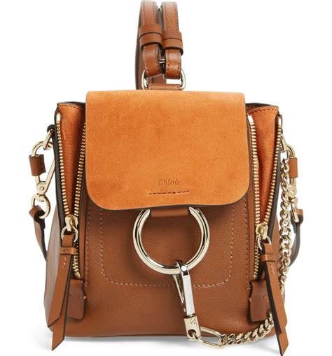 chloe faye backpack medium dupe|chloe mini faye backpack.